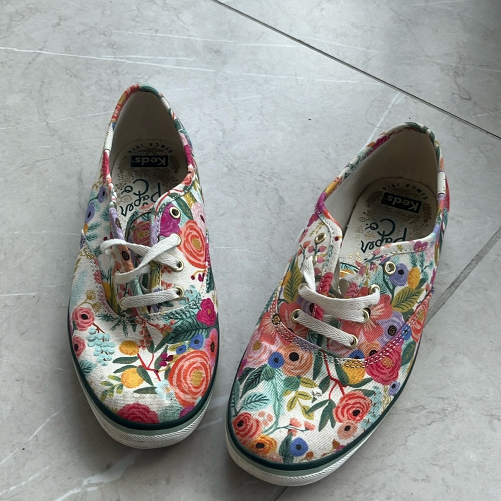 Keds x Rifle Paper Co. Floral Shoes